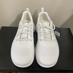 Athletic Works Lifestyle Jogger Sneakers, Women's Size 9 White